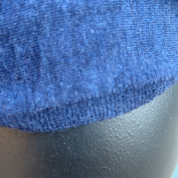 Eileen Fisher NWOT indigo 100% Marino wool classy lightweight long sleeve sz 2P - Picture 5 of 9